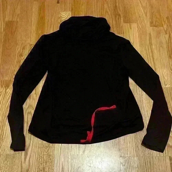 Atmosphere Long Sleeve Black Workout Top Size 10 - Picture 15 of 16